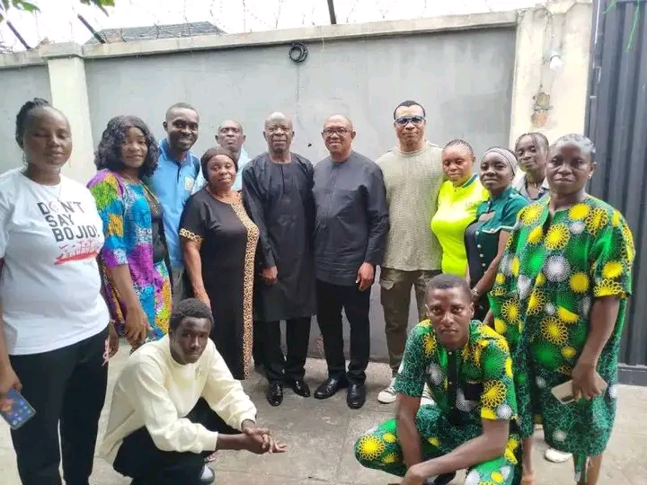 Peter Obi Pays Condolence Visit to Late Peter Rufai’s Family
