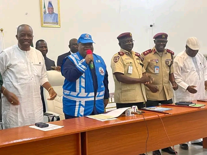 Gov. Adeleke Invested as Patron of FRSC Special Marshals in Osun