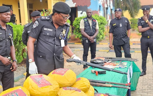 Delta Police foil kidnap plot, recover arms, arrest murder, drug suspects